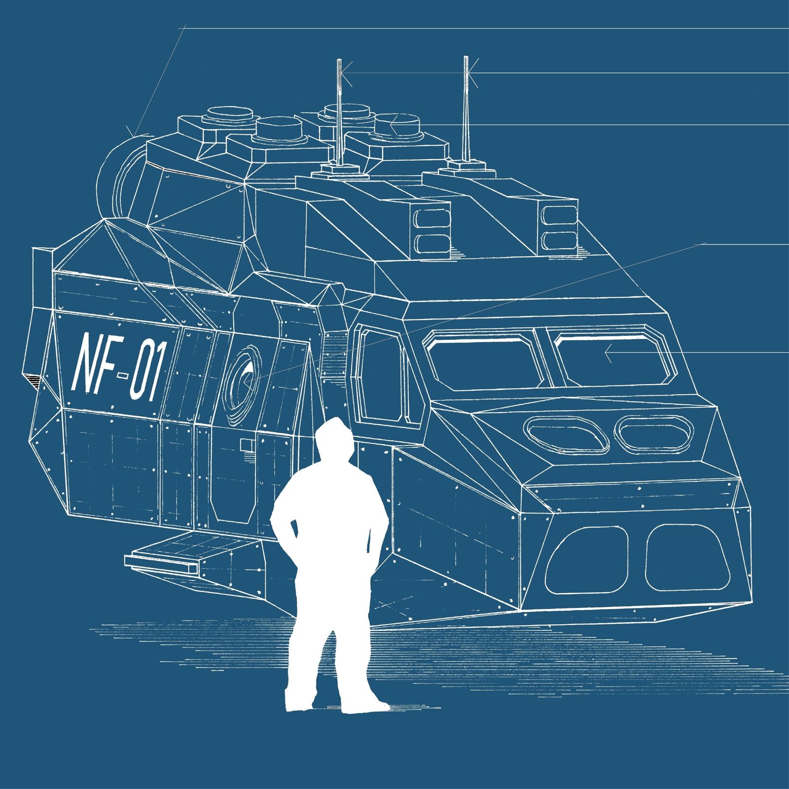 NF-01 Technical Blueprint - Ferrus Industrial Structure - Imagem 8